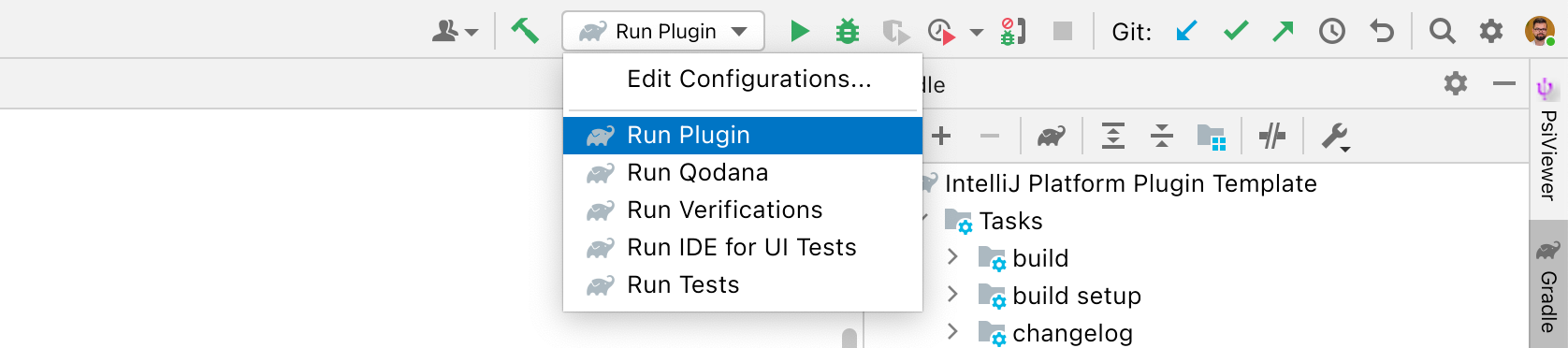 Run/Debug configurations