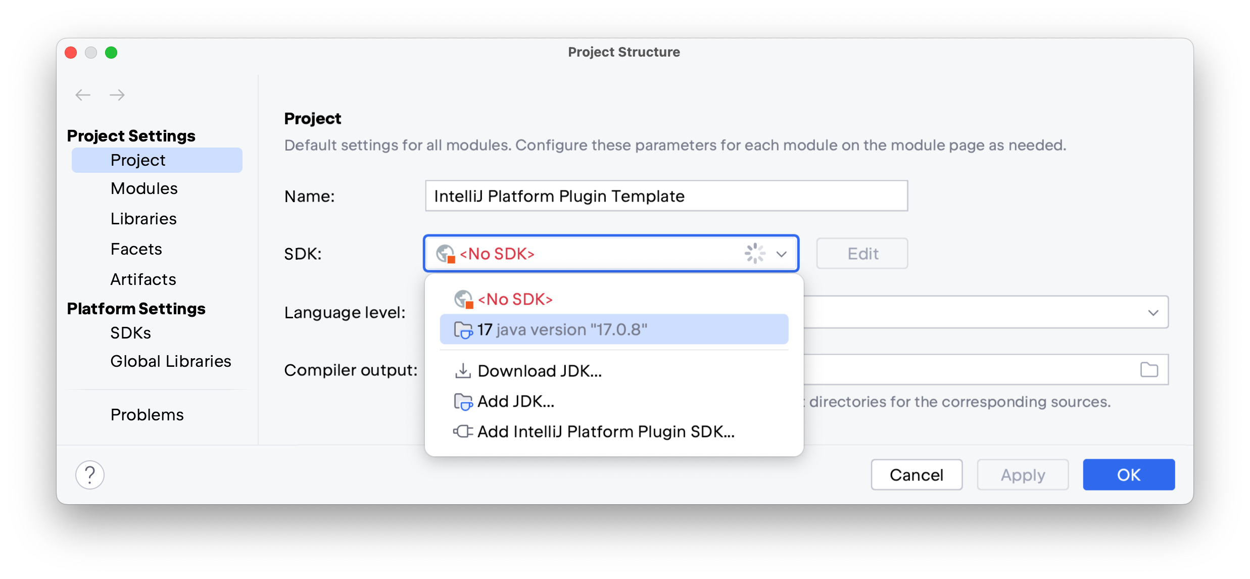 Project Structure — SDK