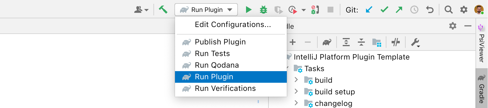 Run/Debug configurations